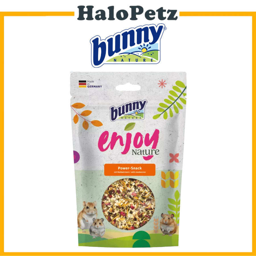 Bunny Nature Enjoy Nature Small Pet Treats | Prebiotic, Gnawing | Rabbit, Hamster, Chinchilla