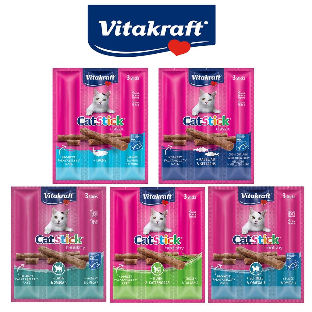 Vitakraft Cat Stick Mini Cat Treats 3s