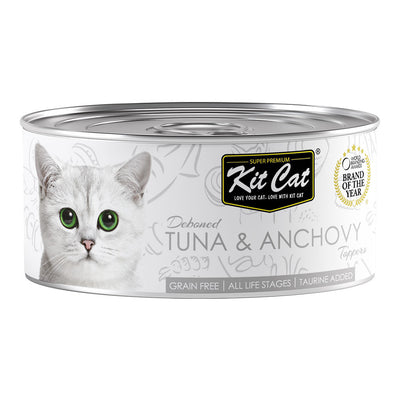 [24 Cans] Kit Cat Deboned Canned Food Topper 80g