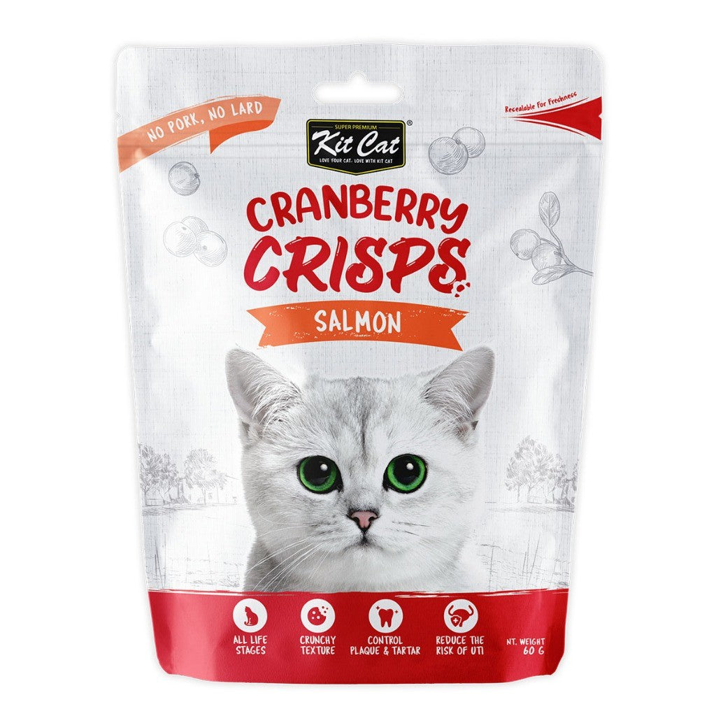 Kit Cat Cranberry Crisps 60g | Cat Treats