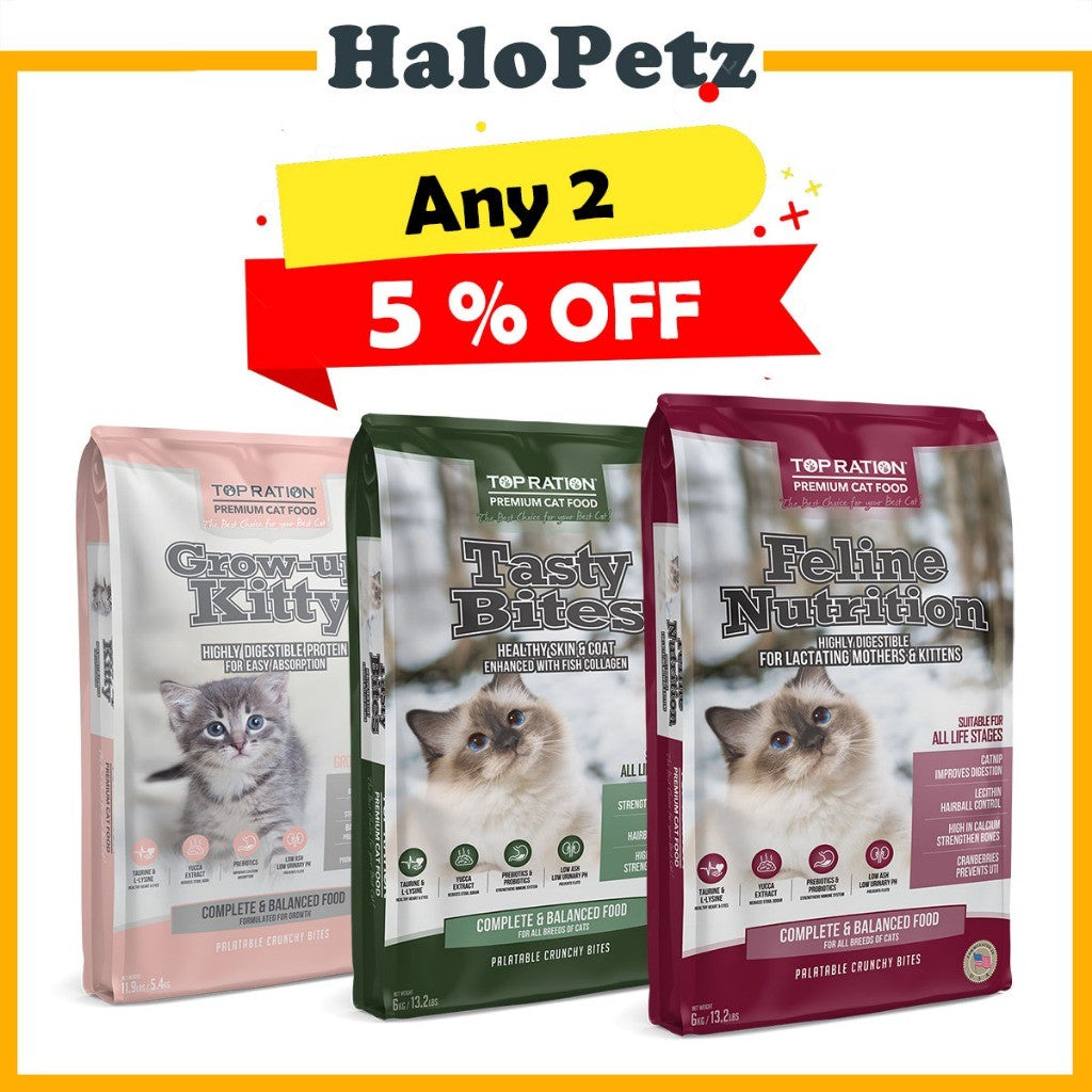 Top Ration Premium Dry Cat Food 6kg