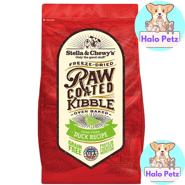 Stella & Chewy's Raw Coated Dog Kibbles with Wholesome Grains | Freeze-Dried Raw Coated