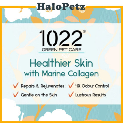 1022 Green Pet Care Dog Shampoo 310ml | Soothing | Anti Bacterial | Volume Up | Whitening | Soft
