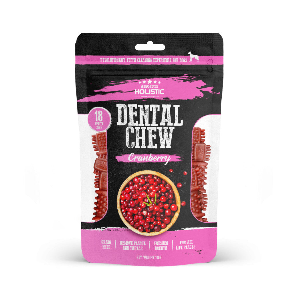 Absolute Holistic, Dentalight & Happi Doggy Dog Dental Chew Value Pack | Oral Care Bundle