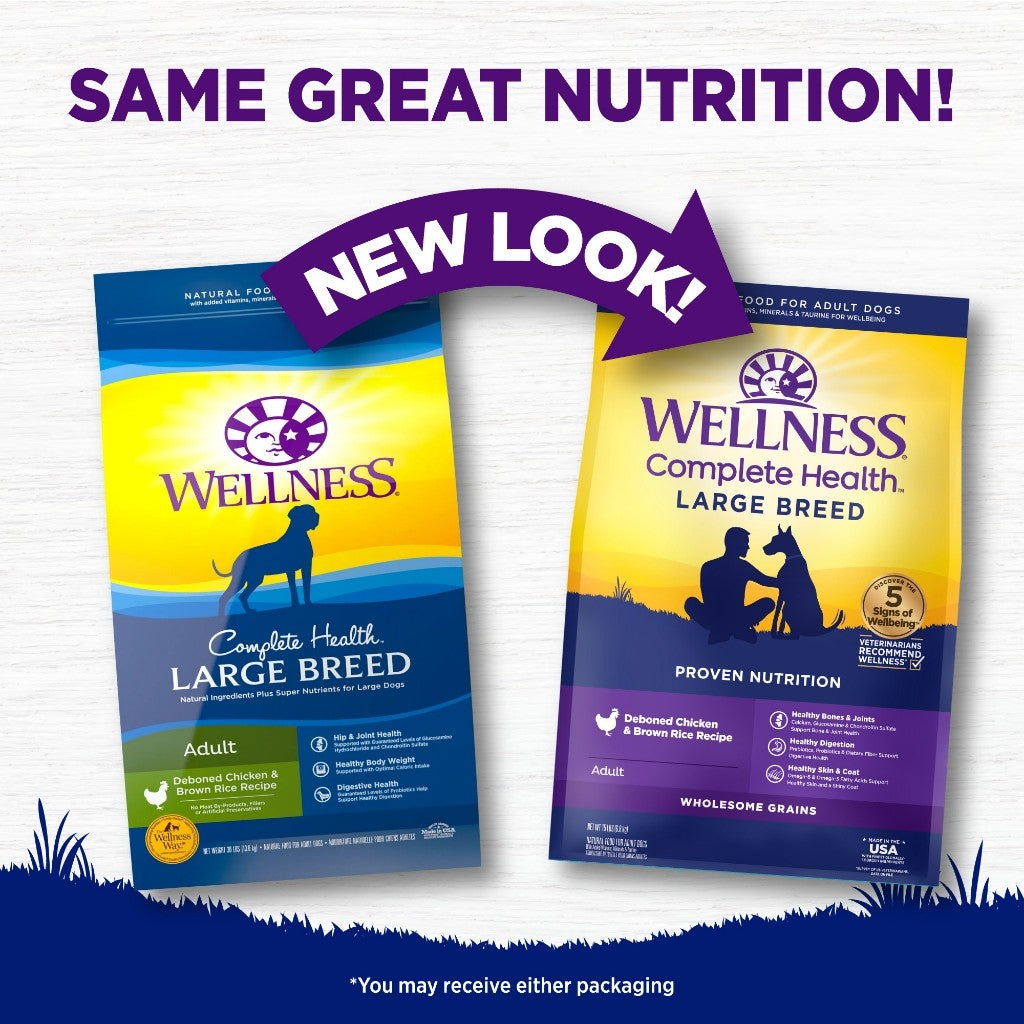 Wellness Complete Health Dry Dog Food 5lbs/30lbs
