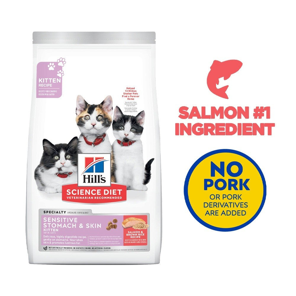 Hill's Science Diet Dry Cat Food | Adult, Kitten & Senior Formulas
