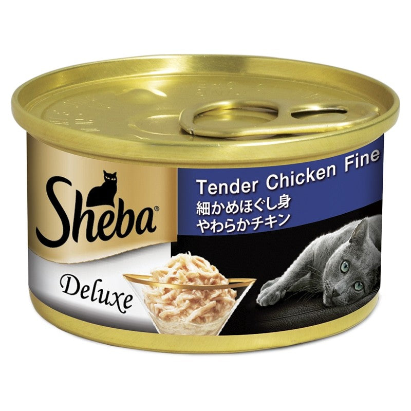 Sheba Deluxe Wet Cat Can Food Adult 85g | Premium Gourmet Cat Meal