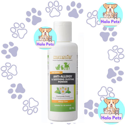 Natural Pet Anti-Allergy & Soothing Dusting Powder 55g