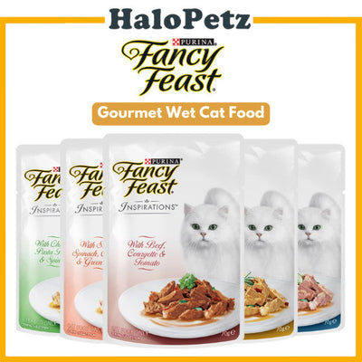Fancy Feast Inspirations Cat Wet Pouch Food 70g
