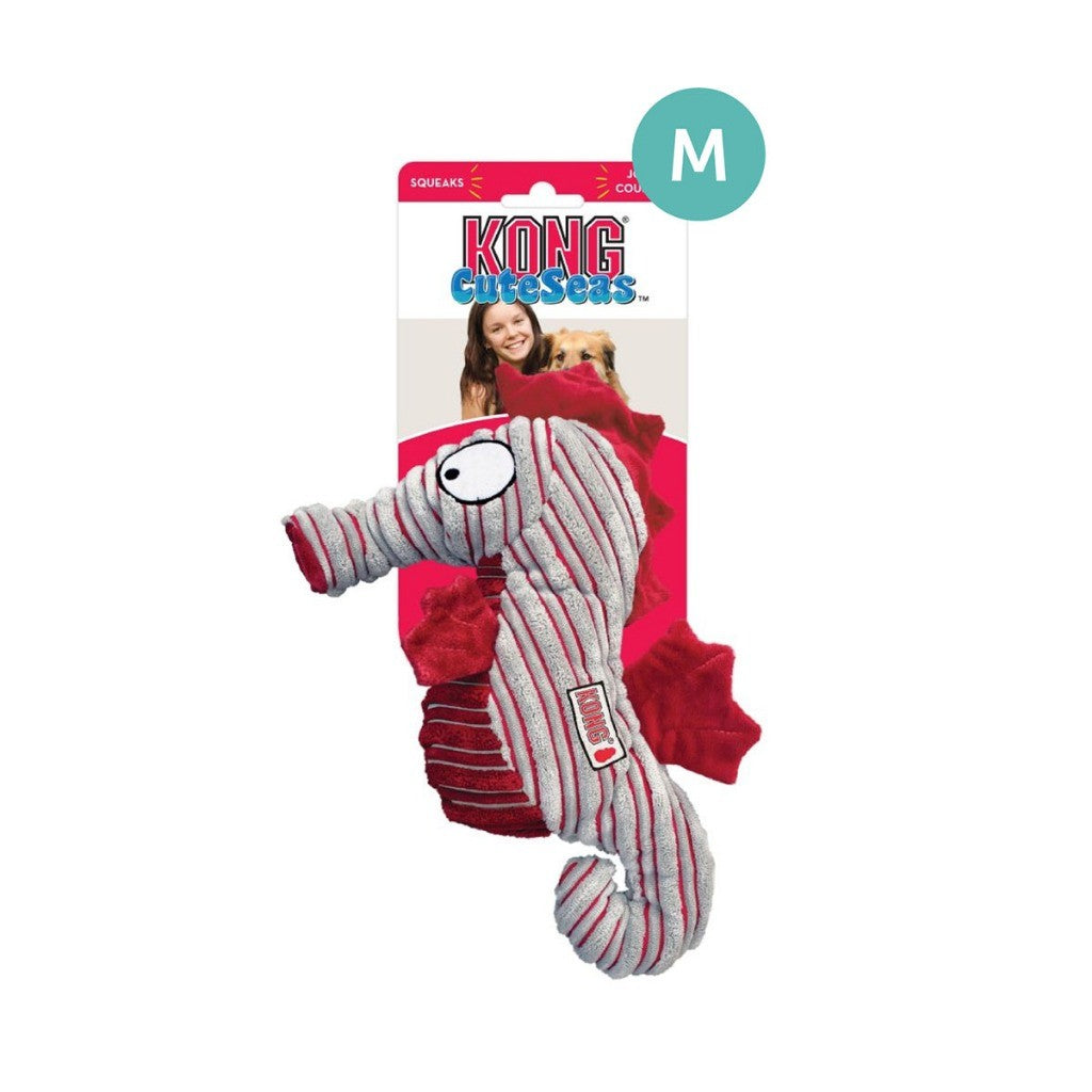 Kong Cuteseas Plush Dog Toy | Octopus | Whale | Shark | Seahorse