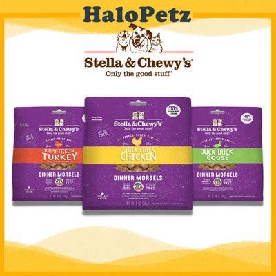 Stella & Chewy's Freeze-Dried Raw Dinner Morsels for Cats 8oz / 18oz | Complete Raw Cat Food