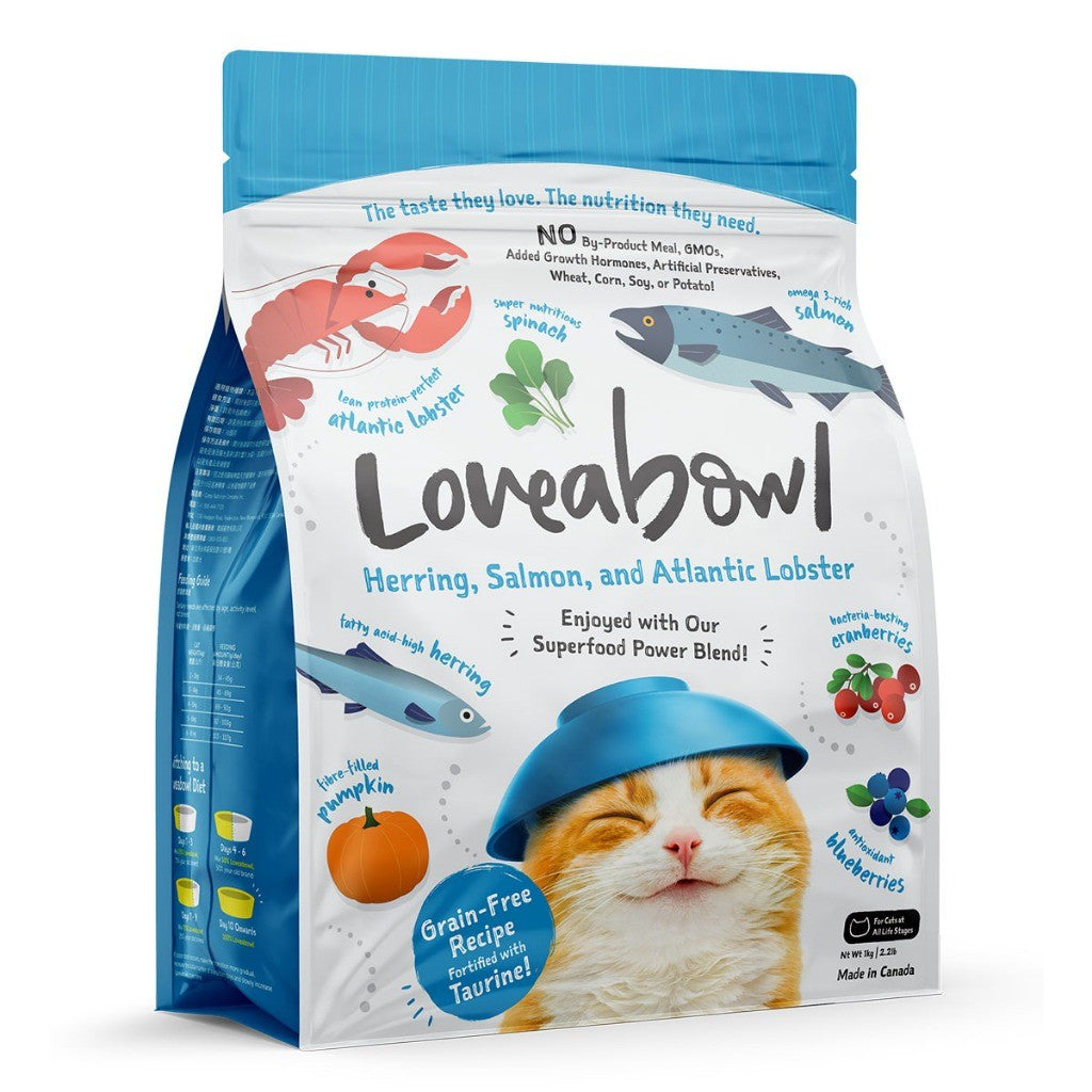 Loveabowl Grain Free Dry Cat Food 1kg