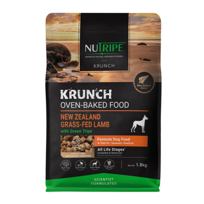 Nutripe Dog Krunch Oven-Baked with Green Tripe Dog Food