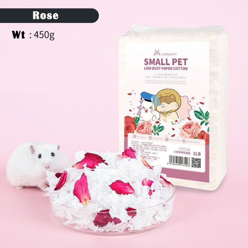 Jonsanty Natural Hamster Paper Bedding 450g