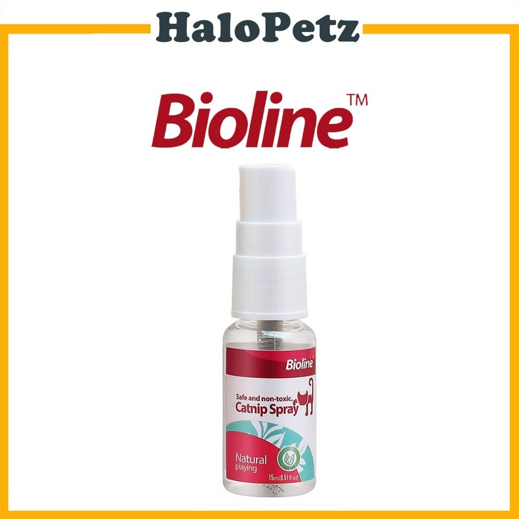 Bioline Keep Off Spray | Repellent | Training Spray | Catnip | Dog Spray | Calming | Chew