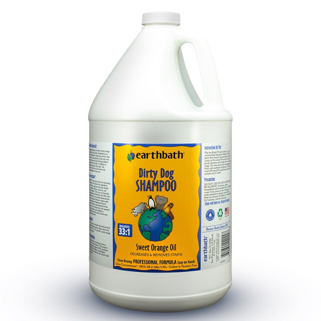 [1 Gallon] Earthbath Shampoo & Conditioner | Hot Spot | Oatmeal | Puppy