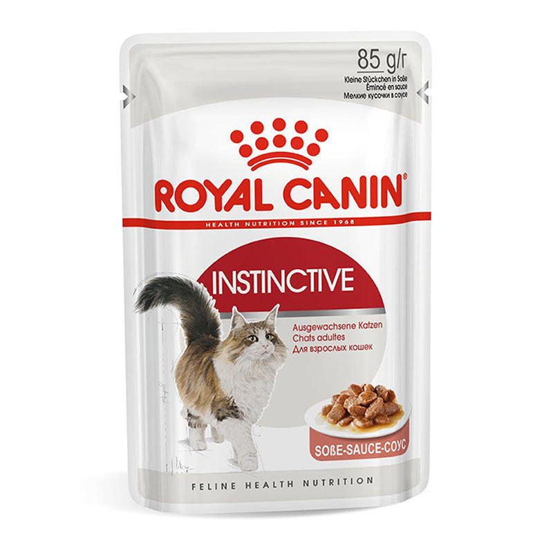 Royal Canin Cat Pouch 85g in Gravy -Sensitive Digestion Hairball, Urinary, Aging +11, Intense Beauty Wet Food