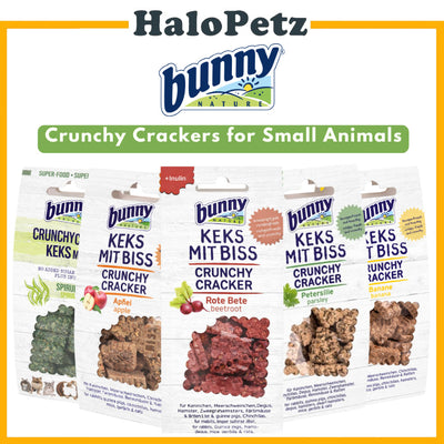 Bunny Nature Crunchy Crackers 50g | Suitable for Small animals | Rabbit, Hamster, Guinea Pig, Chinchilla