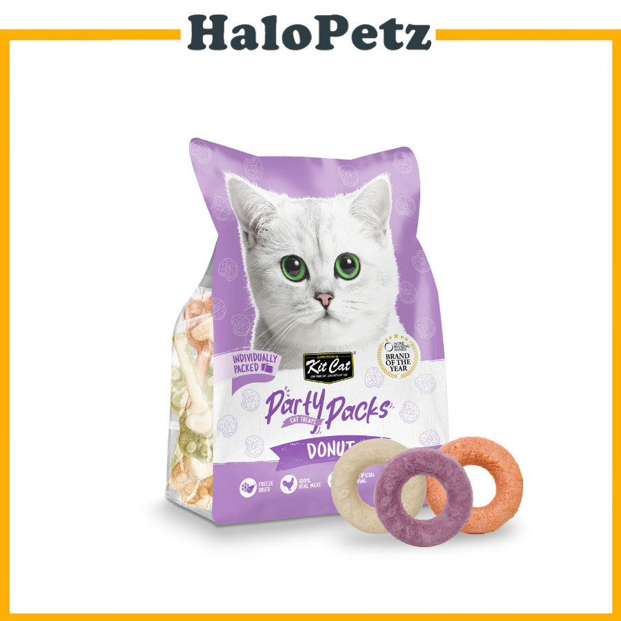 Kit Cat Party Packs Freeze Dried Treats for Cats