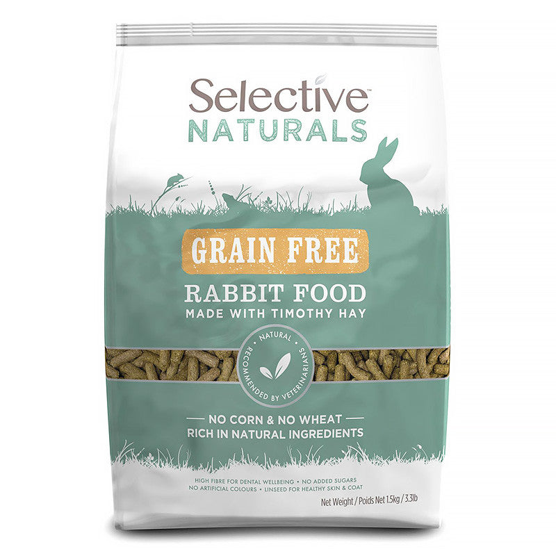 Supreme Science Selective Rabbit Food | Junior, House, Adult, Mature, Grain-Free, Botanical