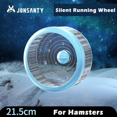 Jonsanty Silent Hamster Exercise Wheel