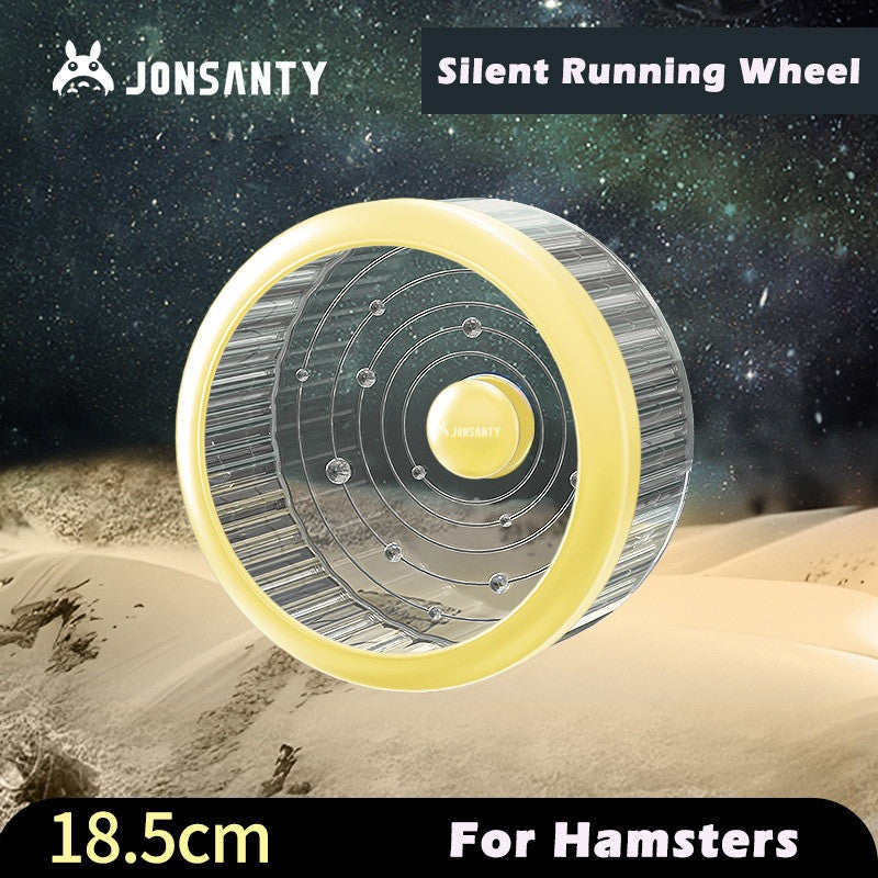 Jonsanty Silent Hamster Exercise Wheel