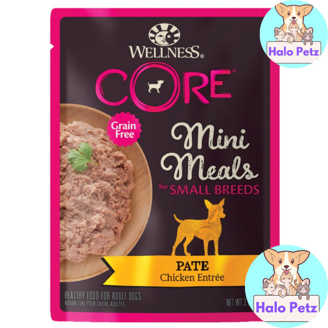 Wellness Core Small Breed Mini Meals Wet Dog Food 3oz