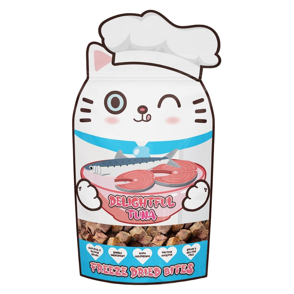 Jollycat Freeze Dried Cat Treat - Egg, Cod, Salmon Tuna | Jolly Cat