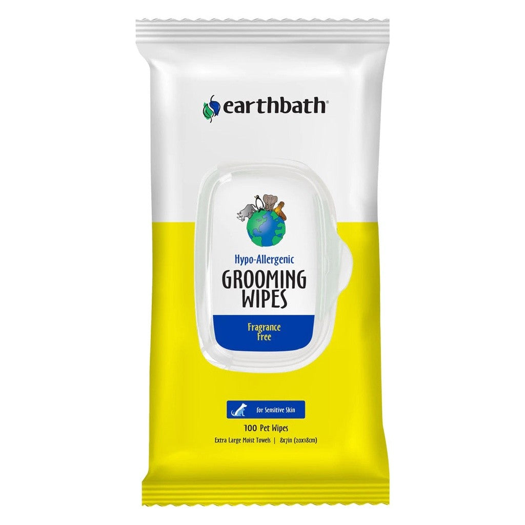 Earthbath Pet Wipes -Grooming,  Tooth, Eye, Ear Wipes for Dog & Cat