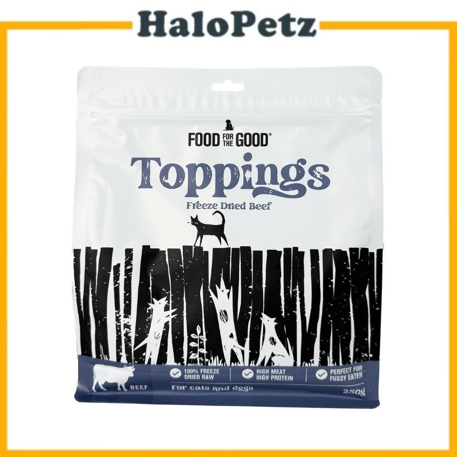Food For The Good Freeze Dried Toppings 250g | Dog & Cat