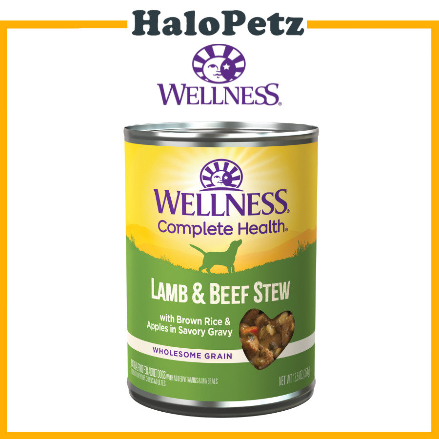 Wellness Stew Wet Canned Dog Food 12.5oz