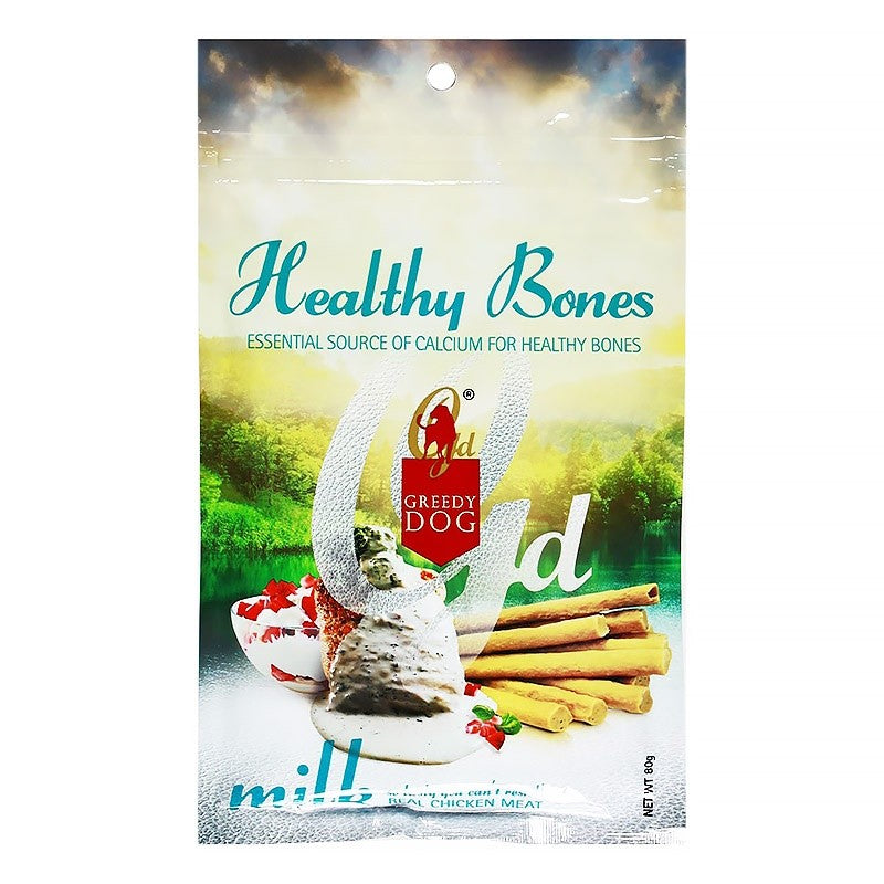 [Mix & Match] Greedy Dog Treats 80g - Metabolism, Skin & Coat, Digestion, Healthy Teeth and Bones