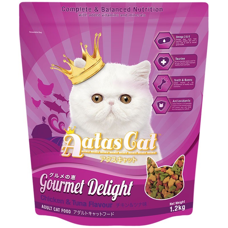 Aatas Cat Delight Dry Food 1.2kg