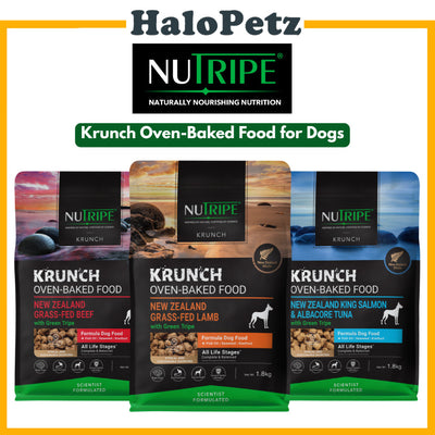 Nutripe Dog Krunch Oven-Baked with Green Tripe Dog Food