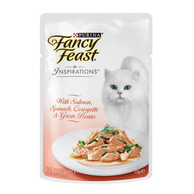 Fancy Feast Inspirations Cat Wet Pouch Food 70g