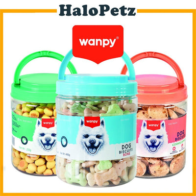 Wanpy Assorted Dog Treats | Jerky | Biscuit | Steaks | Strips | Slice | Sausage | Twist | Chicken Cheese Duck Beef