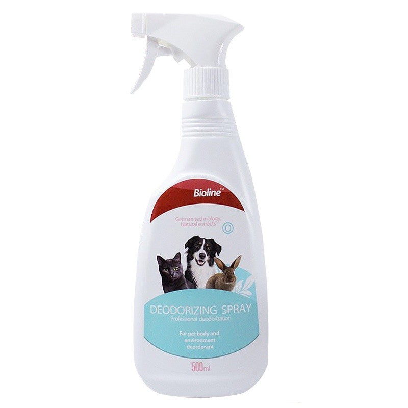 Bioline Deodorizing Pet Spray 500ml Cat & Dog 500ml
