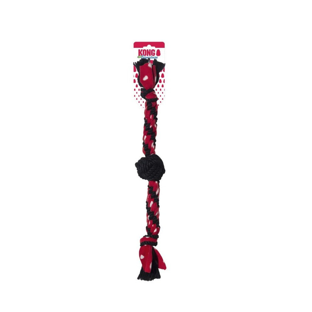 Kong Signature Dog Toy | Crunch Rope | Throw | Sports Ball