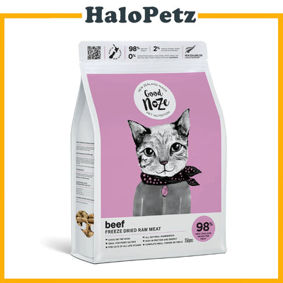 Goodnoze Freeze Dried Cat Food 350g | Nuggets | Beef | Chicken | Rabbit | Lamb | Hoki