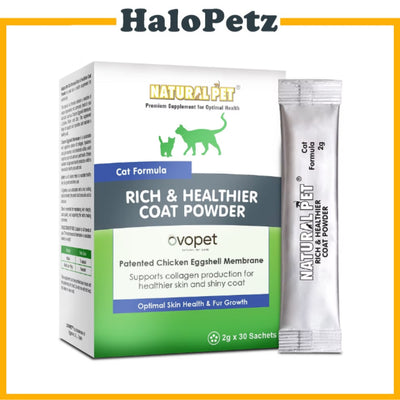 Natural Pet Cat Healthier Coat |  Healthy GUT | Multi-Vitamin Powder (30 sachets)