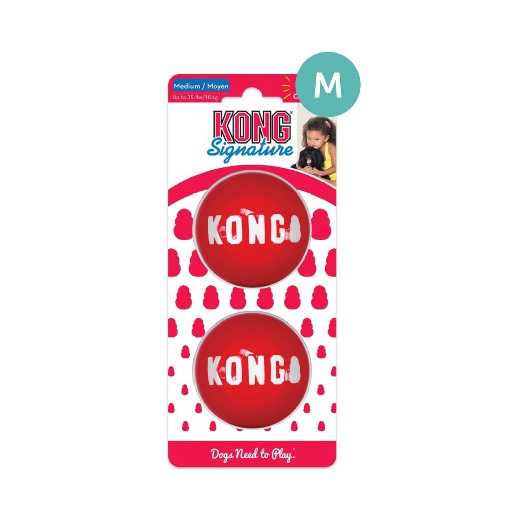 Kong Signature Dog Toy | Crunch Rope | Throw | Sports Ball