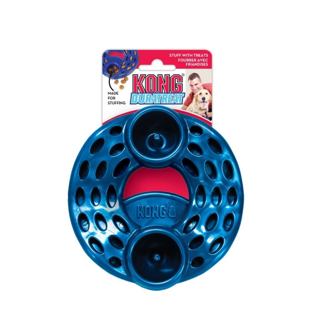 Kong Interactive Treat Dispenser Dog Toy | Rewards | Replay | Gyro | Bamboo | Wobbler | Bone (Random Color)