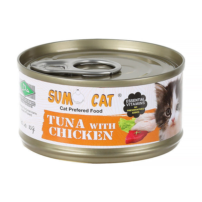 [Mix Match] Sumo Cat Tuna Can Food 80g