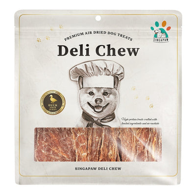 Singapaw Air Dried Jerky | Dog Treats | Chicken | Duck