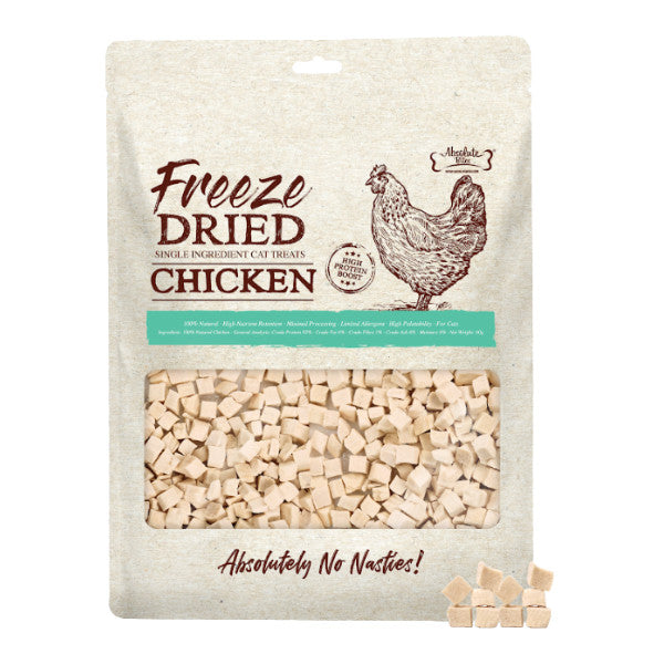Absolute Bites Freeze-Dried Chicken / Salmon Cat & Dog Treats