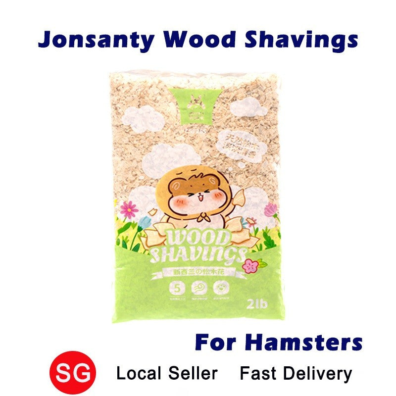 Jonsanty Soft Wood Shaving Bedding for Hamsters