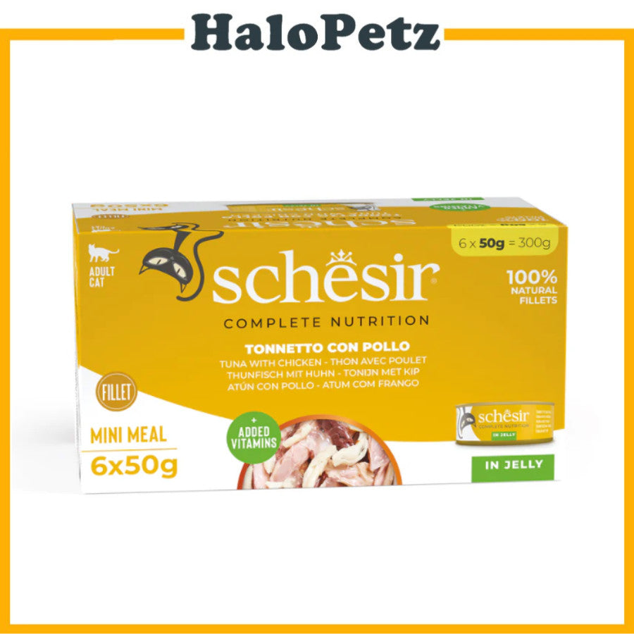 Schesir Cat Canned Food (6x50g) Multipack