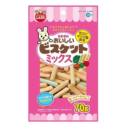 Marukan Rabbit Food and Biscuit | Mixed | Sandwich Biscuit | Bunny Milk