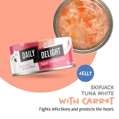 Daily Delight Jelly Tuna Wet Cat Food 80g