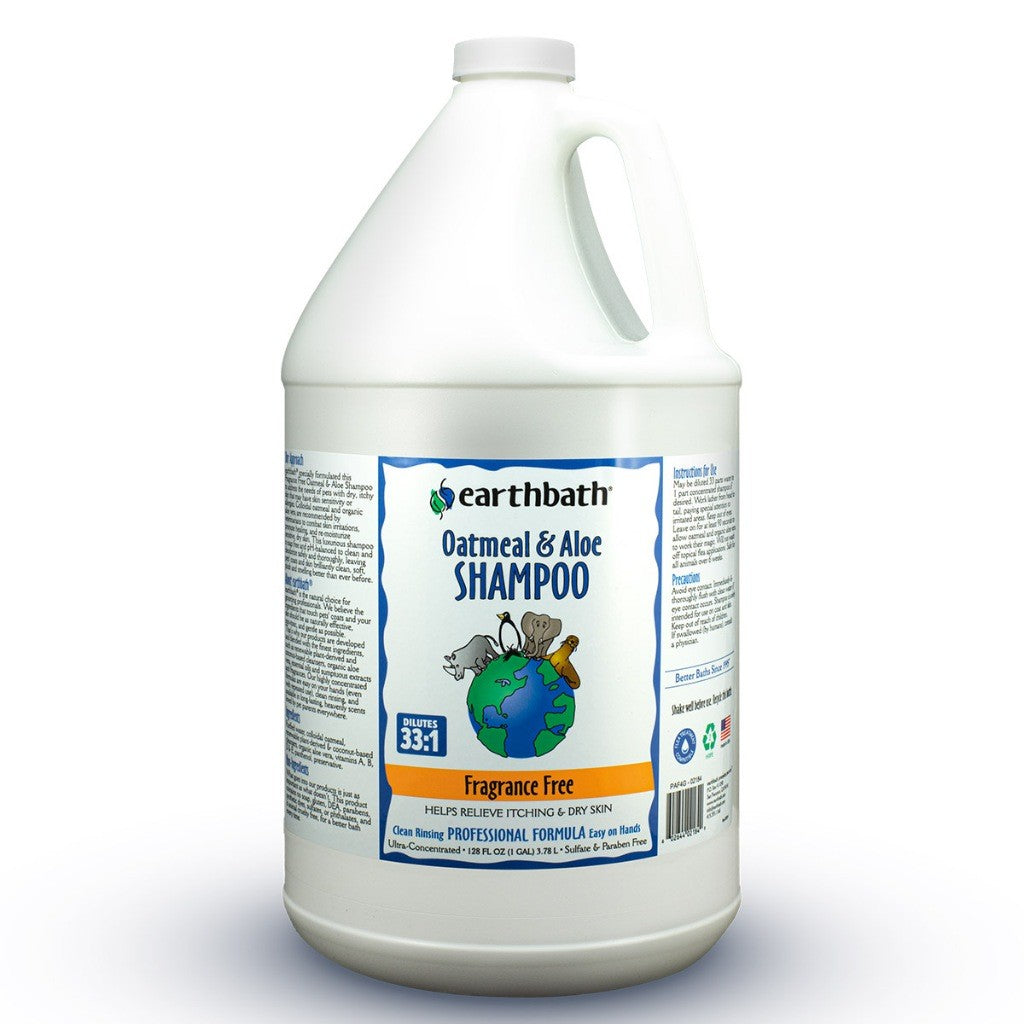 [1 Gallon] Earthbath Shampoo & Conditioner | Hot Spot | Oatmeal | Puppy